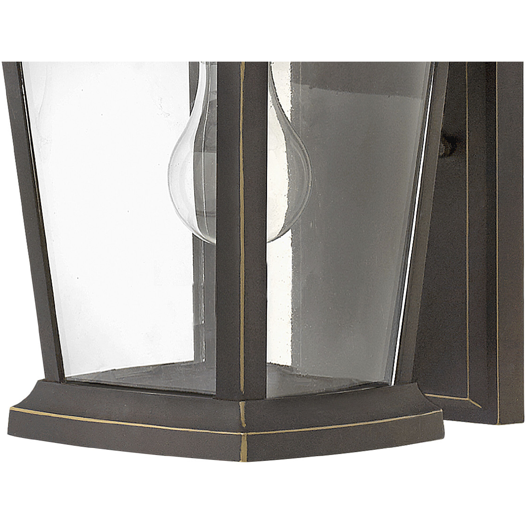 Bromley Outdoor Wall Mount Lantern in Oil Rubbed Bronze