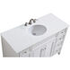 Cape Cod 48 X 21 X 35 inch Antique White Vanity Sink Set