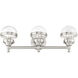 Oldwick 3 Light 24 inch Brushed Nickel Vanity Sconce Wall Light