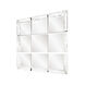 Grid 19 X 19 inch Mirrored Wall Mirror 