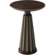 Michael Berman - Califolio 22 X 16 inch Figured Walnut Veneer Accent Table