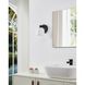 Valentina 1 Light 6.25 inch Matte Black Vanity Light Wall Light
