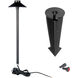 Tiki 12 6.5 watt Bronze Path and Area Light in 3000K Warm White LED, WAC Landscape