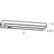 ProLed LED 12 inch White Linear Ceiling Light, Under Cabinet Light