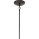 Botanica 5 Light 26 inch Anvil Iron Chandelier 1 Tier Medium Ceiling Light, Medium