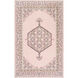 Zahra 66 X 42 inch Pale Pink/Charcoal/Medium Gray/Ivory/Blush Rugs