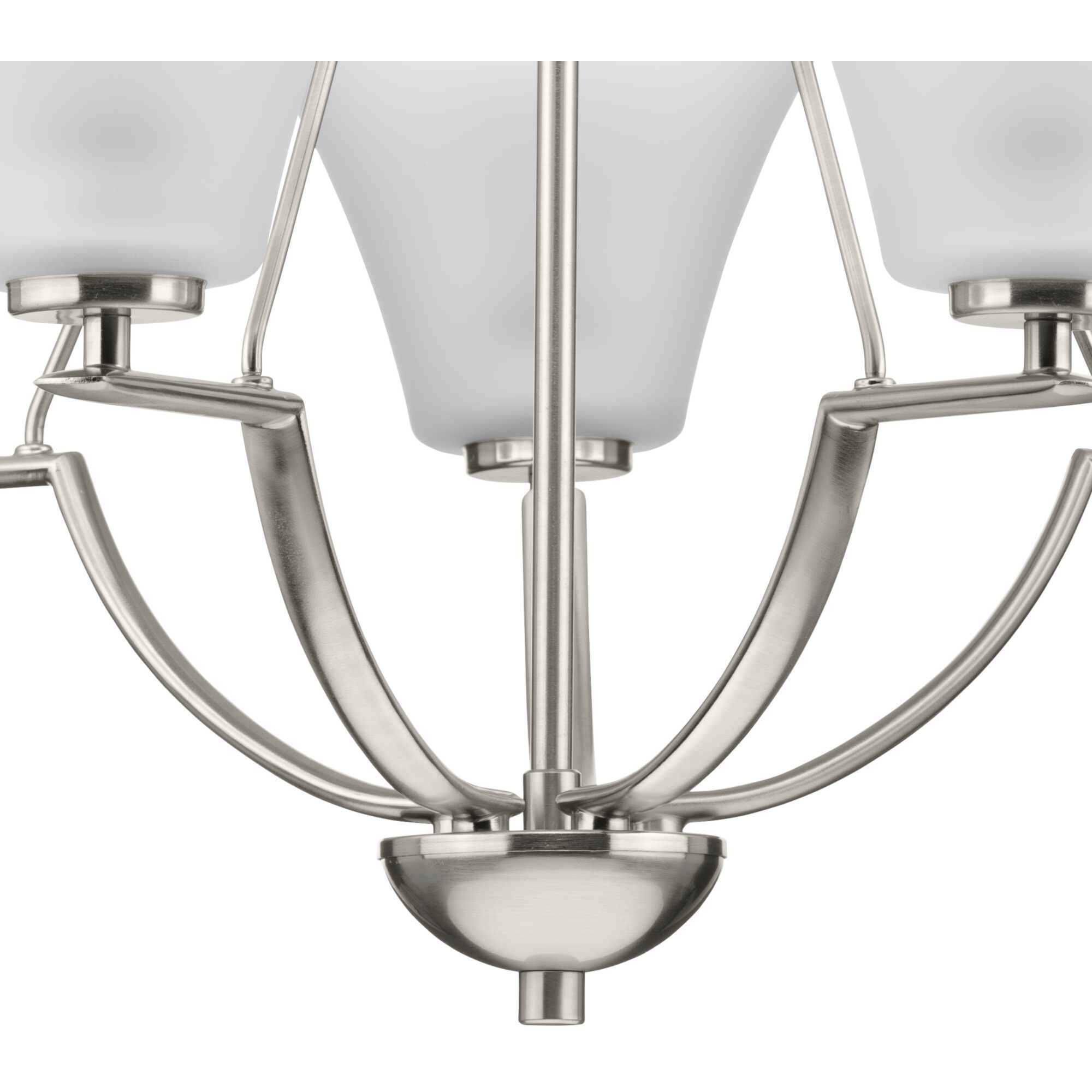 Annette St 5 Light 27 inch Brushed Nickel Chandelier Ceiling Light