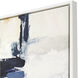 Take It Easy Blue and White and Yellow Canvas, The Studio
