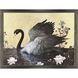 Gilded Swan Black and Metallic and Multi Framed Art, The Studio