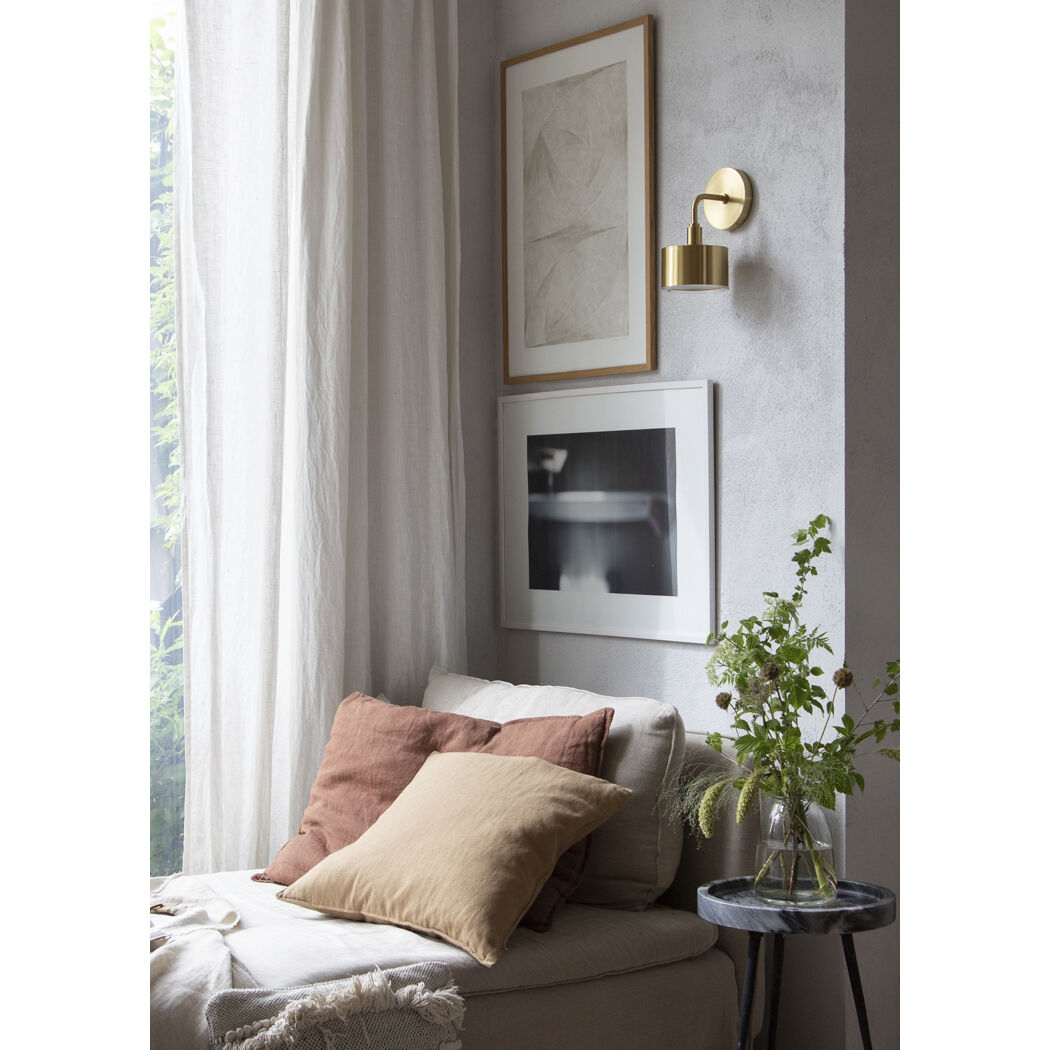 Nora LED 5 inch Aged Brass Wall Sconce Wall Light