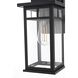 Mercer 1 Light 15.5 inch Black Outdoor Wall Sconce