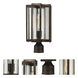 Bianca 1 Light 15 inch Hazelnut Bronze Outdoor Post Light