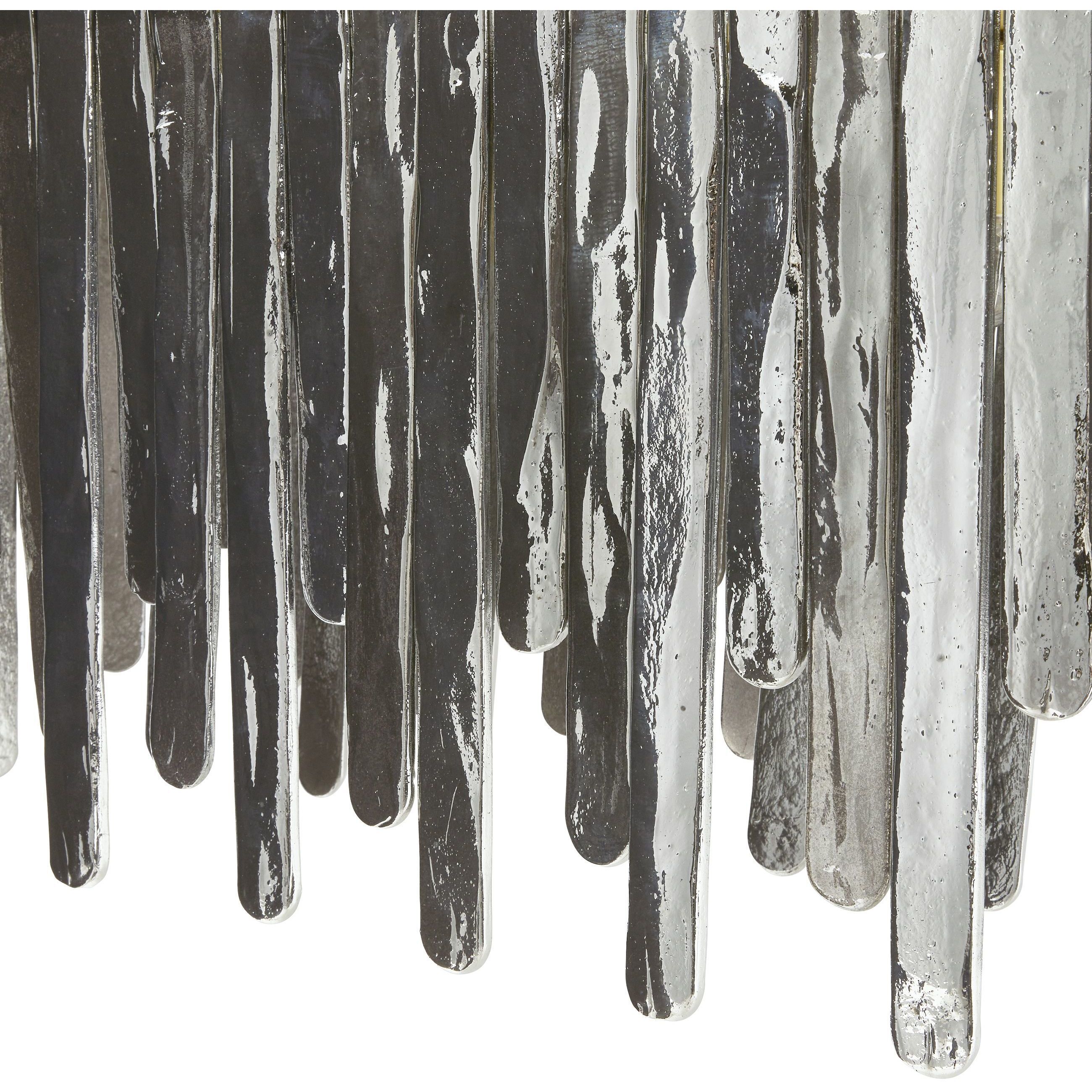 Leighton 7 Light 51.5 inch Smoke Luster Chandelier Ceiling Light