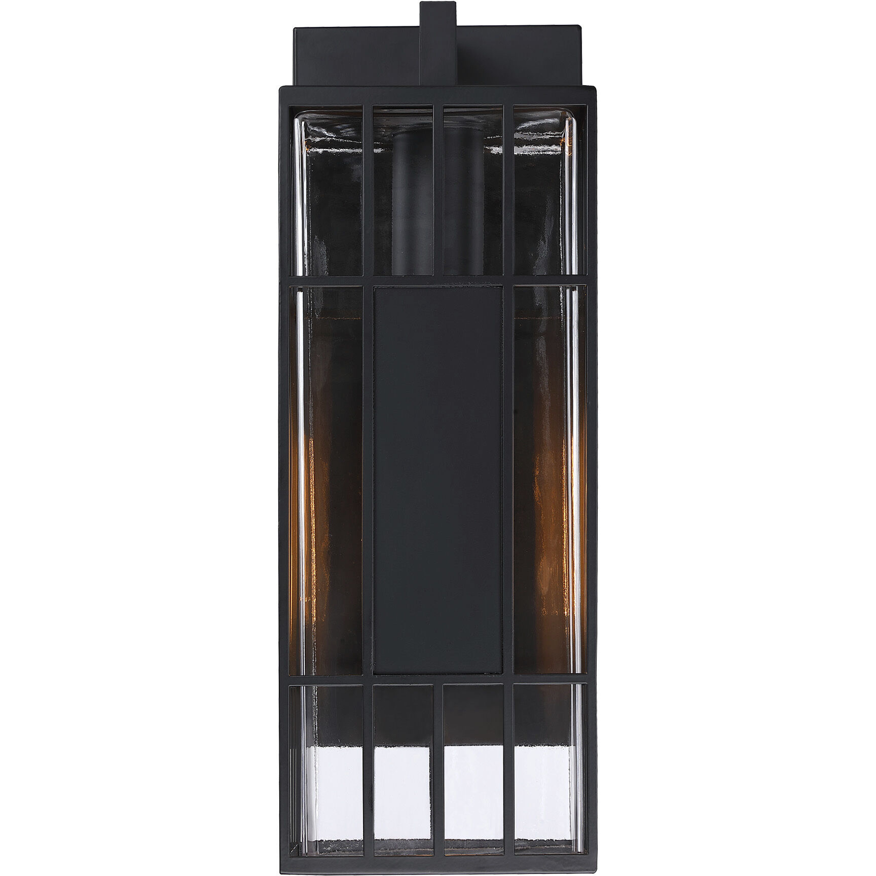 Edgehill LED 18 inch Black Outdoor Wall Sconce