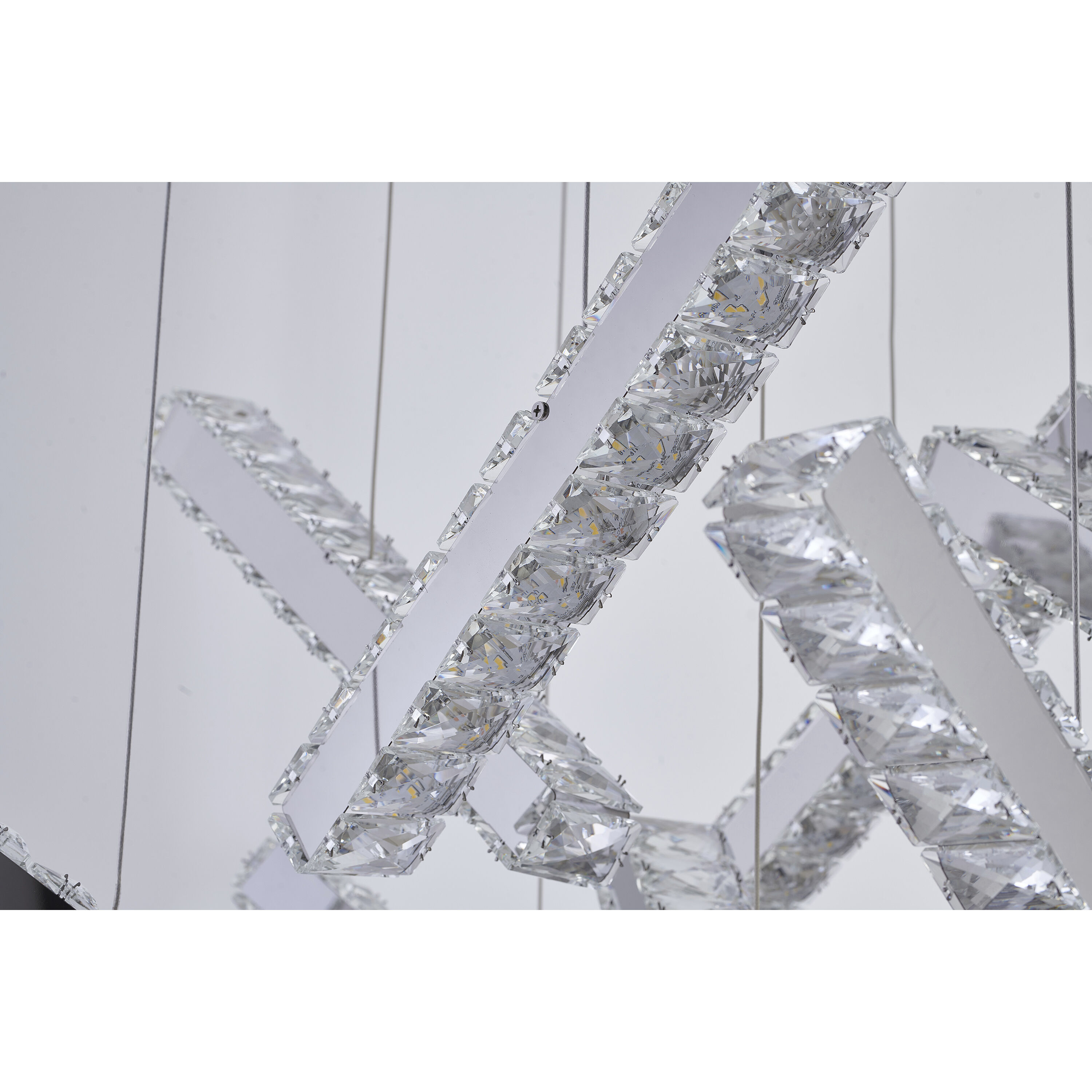 Canada LED 19.6 inch Chrome Chandelier Ceiling Light