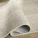 Laid Back Luxe Ivory and Blue Indoor Rug