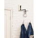 Restoration Aurora 1 Light 5.88 inch Brushed Satin Nickel Sconce Wall Light, Restoration