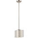 Hilliard 1 Light 5 inch Brushed Nickel Mini Pendant Ceiling Light