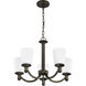 Laguna 5 Light 23 inch Forest Bronze Chandelier Ceiling Light