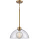 Julian Pendant Ceiling Light in Brushed Gold