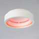 iCorona WiZ LED 17.75 inch Matte White Flush Mount Ceiling Light