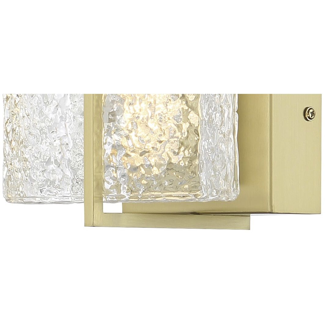 Sevryn LED 6.5 inch Soft Brass Wall Sconce Wall Light