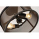 Austin 2 Light 14 inch Bronze Flush Mount Ceiling Light