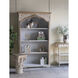 Anita White/Beige Bookshelf