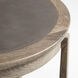Ostia 22 inch Weathered Oak Side Table