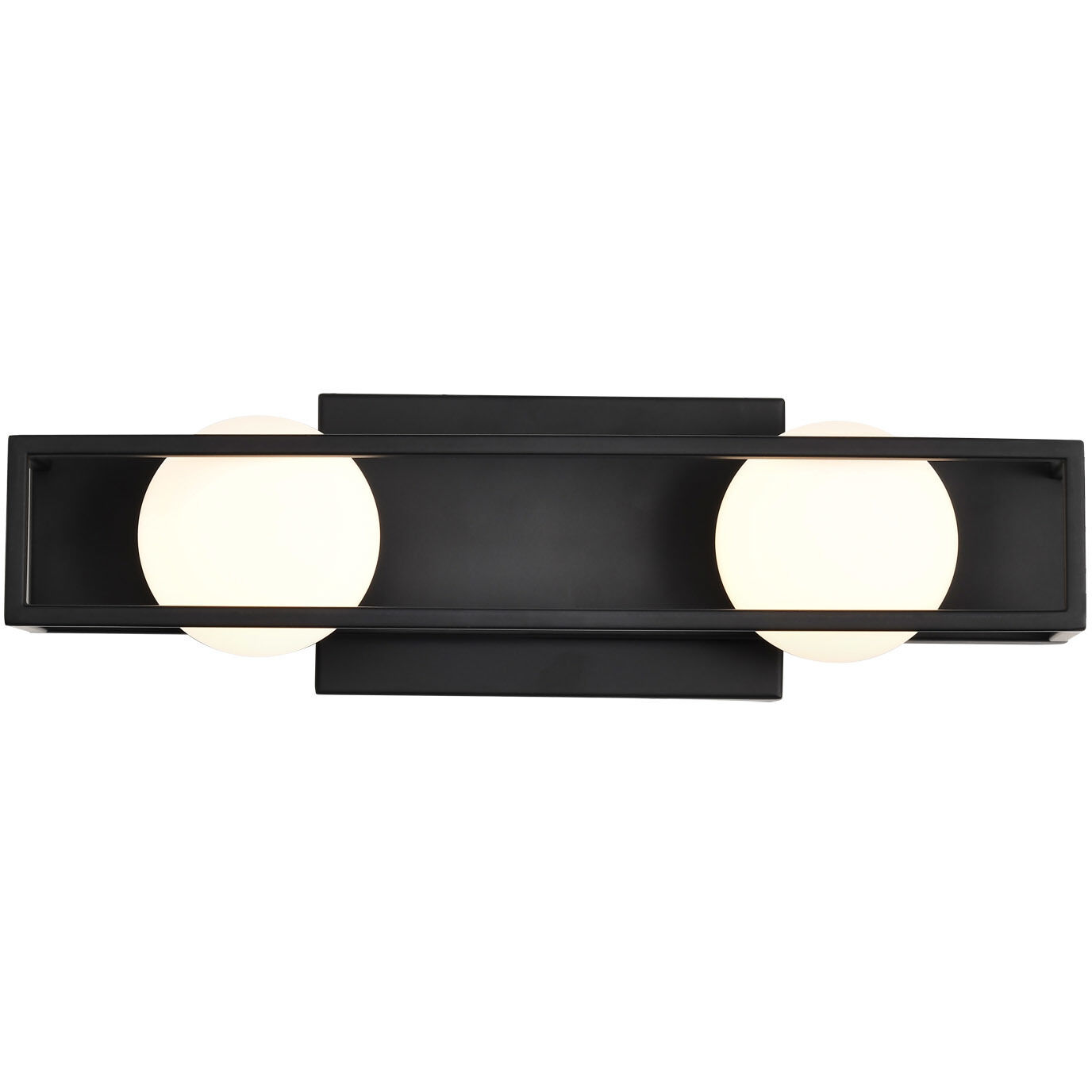 Jenkins LED 15.5 inch Matte Black Vanity Light Wall Light