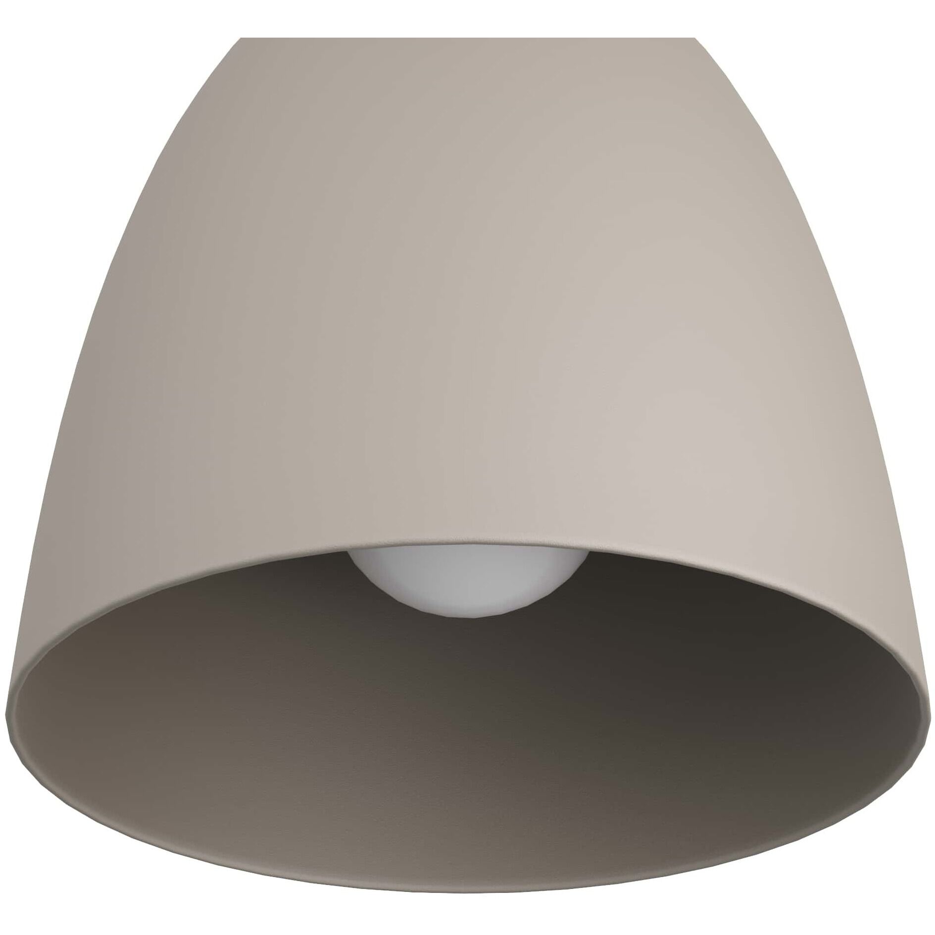 Wade 1 Light 8.5 inch Taupe Flush Mount Ceiling Light