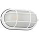 Nauticus Dual Mount 1 Light 6 inch White Outdoor Wall Sconce