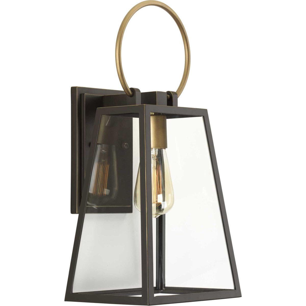 Provo 1 Light 19 inch Antique Bronze Outdoor Wall Lantern, Medium