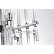 Sienna 6 Light 17 inch Chrome Pendant Ceiling Light