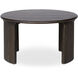 Penny 24 X 24 inch Brown Coffee Table, Small