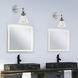 Eustis 1 Light 7 inch Polished Nickel Wall Light