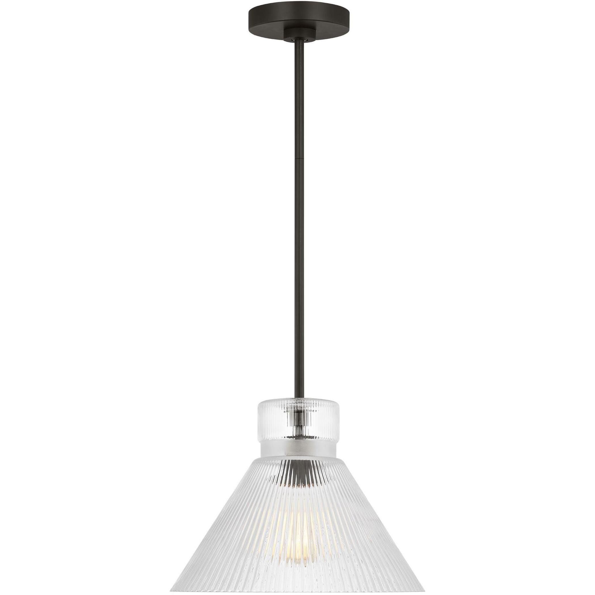 Drew & Jonathan Liouet 1 Light 12 inch Midnight Black Pendant Ceiling Light, Medium