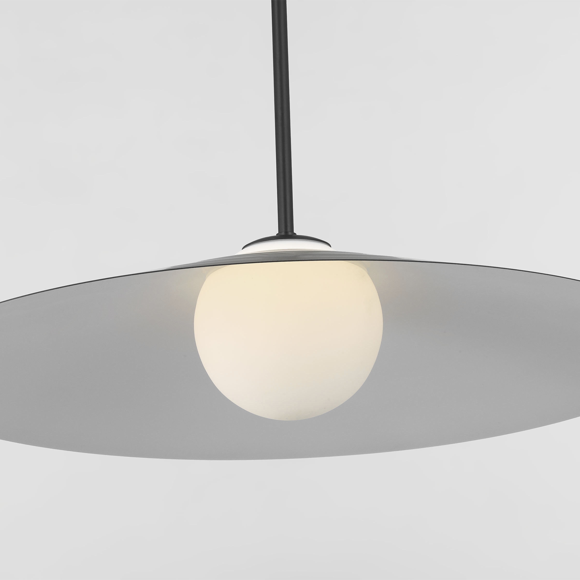 Drew & Jonathan Astra 1 Light 24 inch Midnight Black Pendant Ceiling Light, Medium