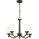 Laguna 5 Light 23 inch Forest Bronze Chandelier Ceiling Light