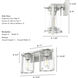 Astwood 2 Light 15.5 inch Brushed Nickel Vanity Light Wall Light