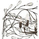 Crislett 8 Light 31 inch Sunglow Bronze Chandelier Ceiling Light