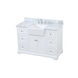 Franklin 48 X 22 X 34.75 inch White Bathroom Vanity Cabinet
