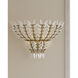 Magnum Opus 2 Light 23.5 inch Brass Wall Sconce Wall Light