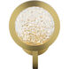 Sherlock 1 Light 7.25 inch Satin Brass Wall Sconce Wall Light