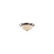 Mod Pod 3 Light 15 inch Brushed Nickel Flushmount Ceiling Light