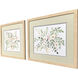 The Marshlands Green and Blue and Metallic and White Canvas, The Studio
