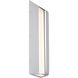 Launch LED 7.5 inch Sand Silver Wall Sconce Wall Light, Outdoor