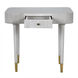 Celine 33 X 20 inch White Wash Desk/Side Table