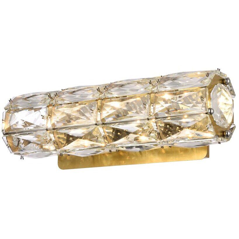 Valetta 1 Light 4 inch Gold Linear Wall Sconce Wall Light