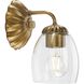 Quillan 1 Light 5 inch Gold Ombre Bathroom Vanity Light Wall Light